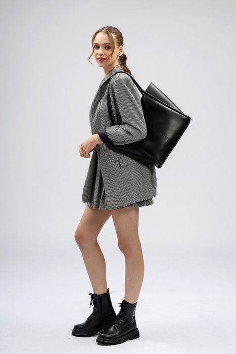 Lucky Bees Bolso Tote Negro 1264 Npt